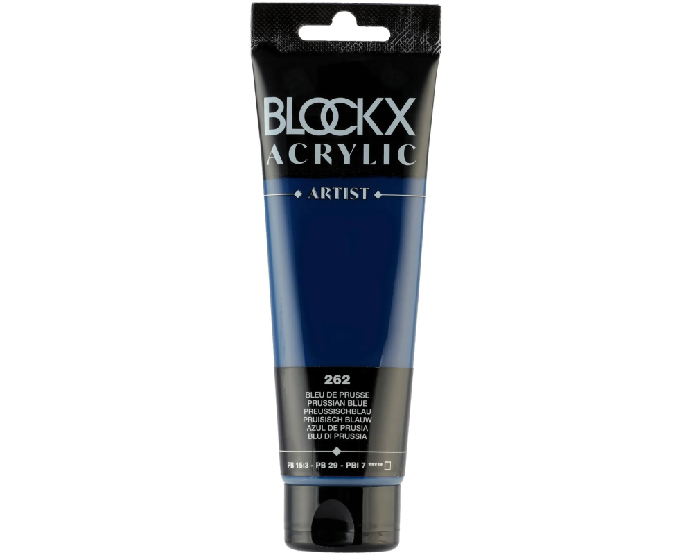 BLOCKX Acrylfarbe 120ml 60262BXC preussischblau