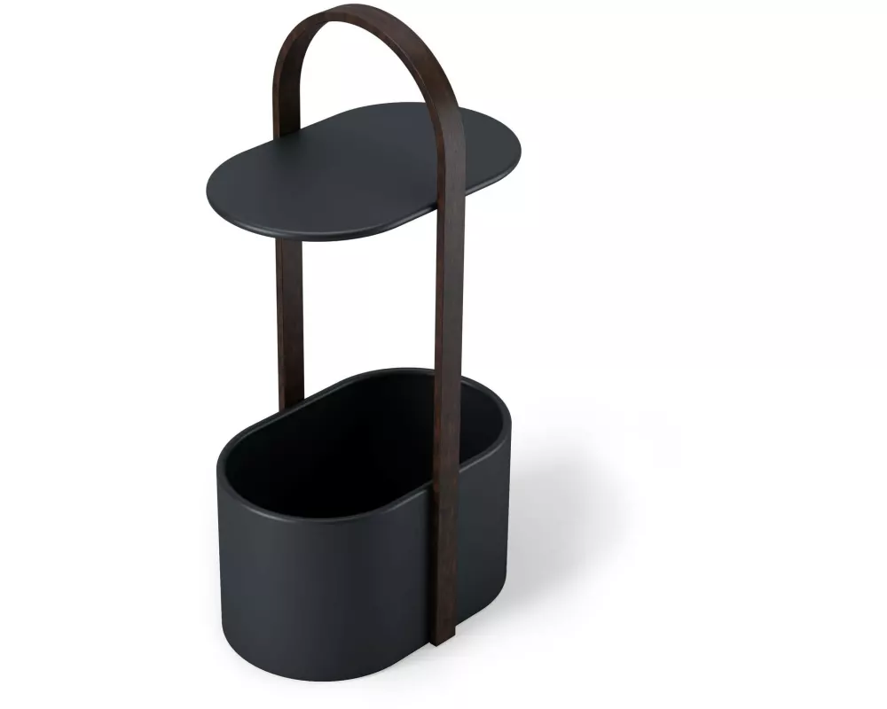 Umbra Beistelltisch Bellwood mit Staufläche und Kabelkanal