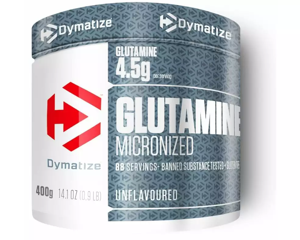 Dymatize Pulver Glutamine Micronized, Neutral 400 g