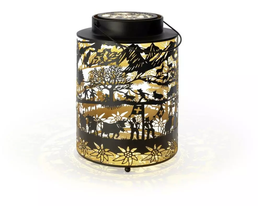 STT Laterne Aura swissness, 30 cm