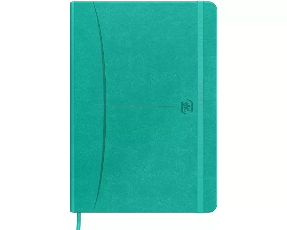 Oxford Notizbuch A5, punktkariert, Türkis