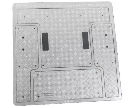 RC4WD Modellbau-Riffelblech Hintere Diamantplatten 2015 Land Rover