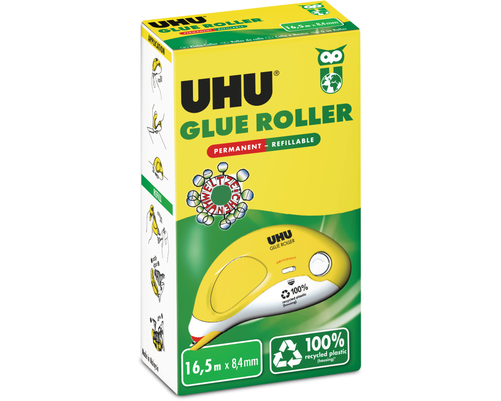 UHU Kleberoller perm. Refillable 990345 transparent