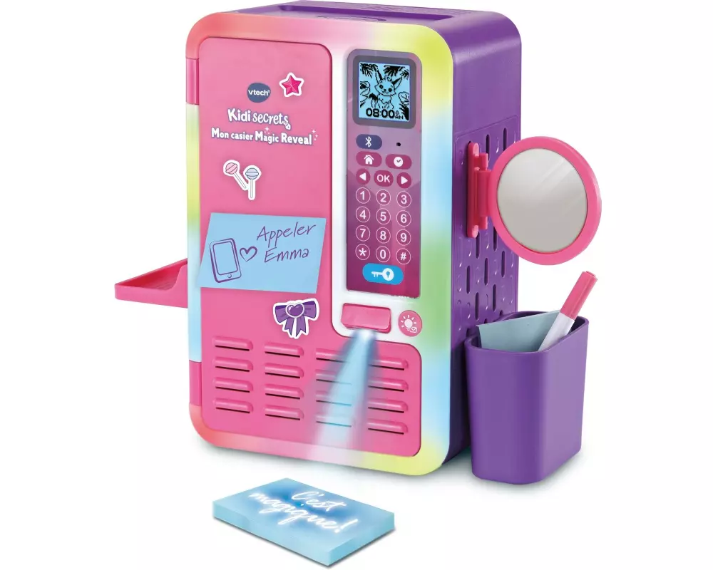 Vtech KidiSecrets mon casier Magic Reveal FR – violet