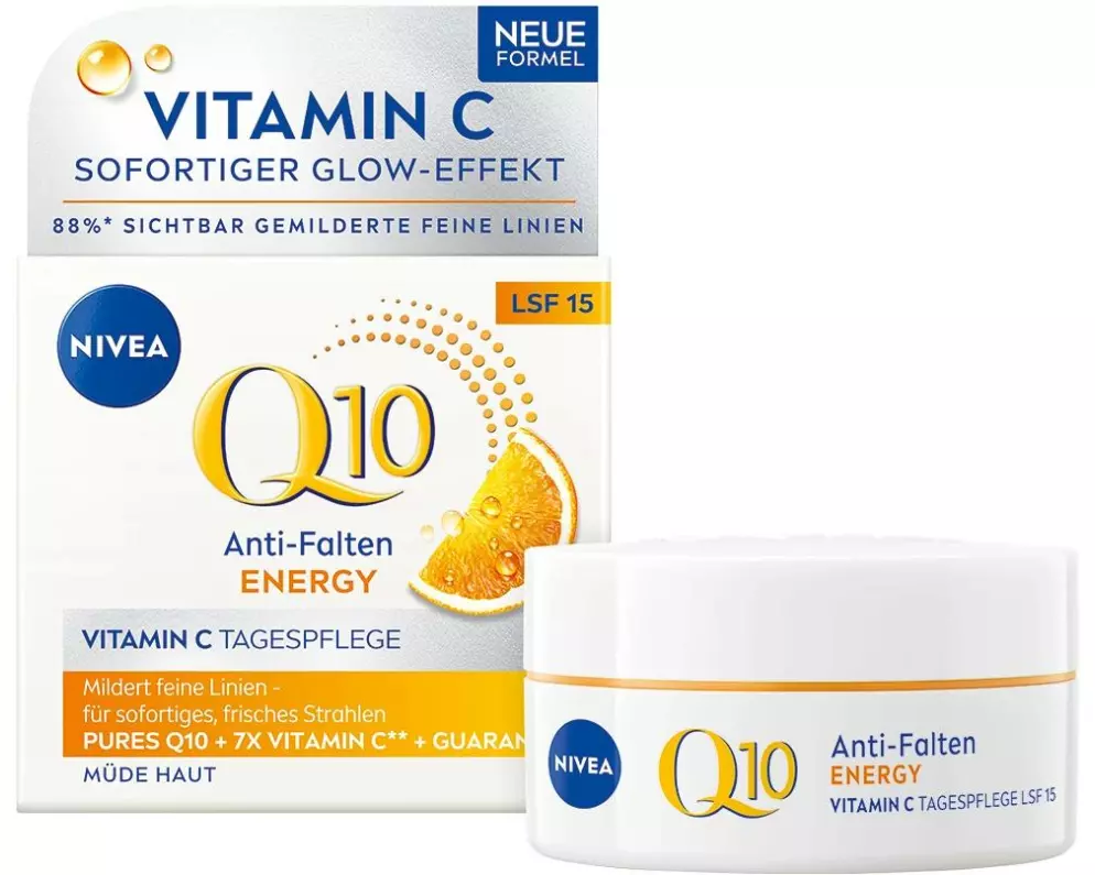 NIVEA Tagescrème Q10 Energy Anti-Falten LSF 15 50 ml