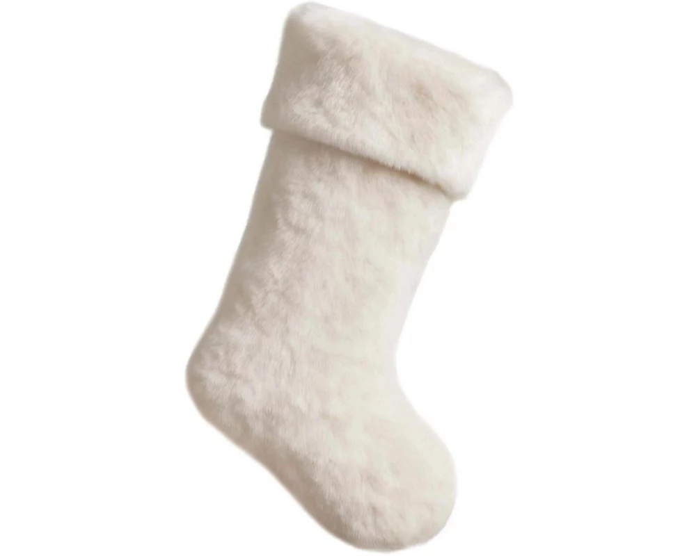Conceptum Hypnose Weihnachtssocken Plüsch weiss