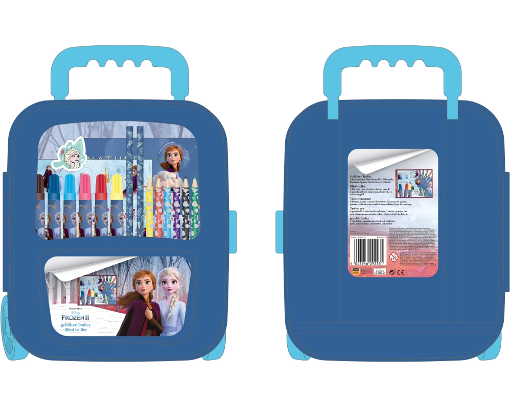 ROOST Malkoffer Trolley FRUW5150 Frozen
