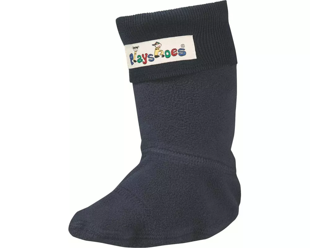 Playshoes Fleece Stiefel Socke Marine Gr. 22-23