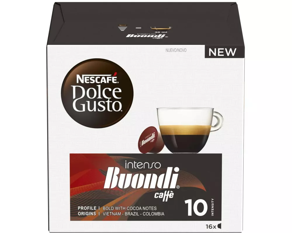 Nescafé Kaffeekapseln Dolce Gusto Buondi Intenso 16 Stück
