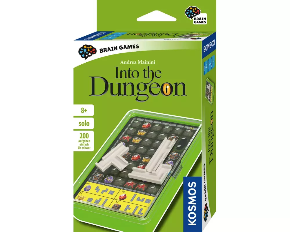Kosmos Rätselspiel Into the Dungeon Brain Games Solo-Logikspiel