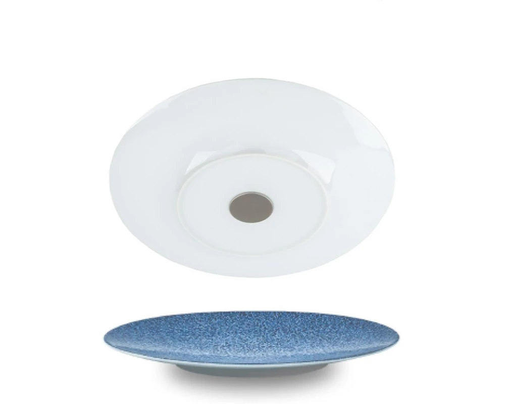 Silwy Magnet-Frühstücksteller Blau