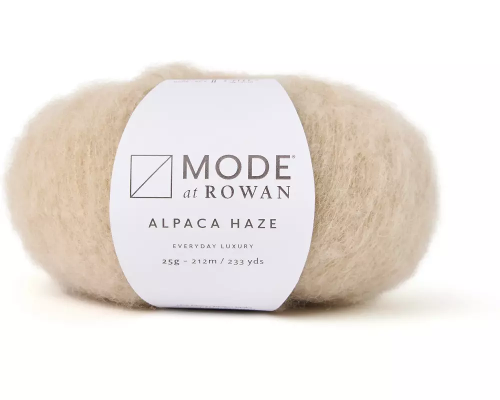 Mode at Rowan Wolle Alpaca Haze 25 g, 212 m, Beige