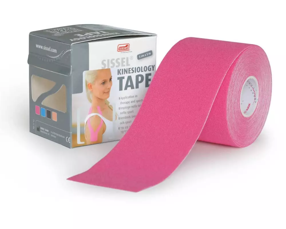 SISSEL Kinesiology Tape pink 5 cm x 5 m