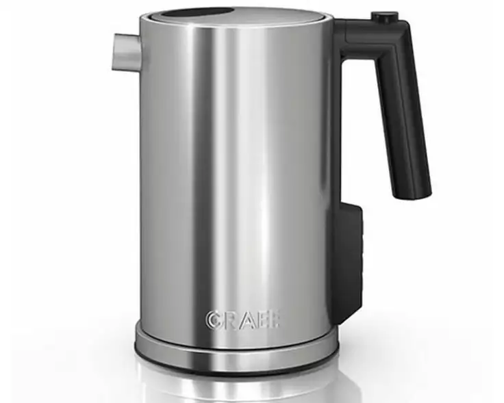 Graef Wasserkocher WK 900 matt poliert 1.25 l Edelstahl