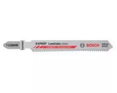 Bosch Professional Stichsägeblatt EXPERT Laminate Clean T128 BHM, 3 Stück