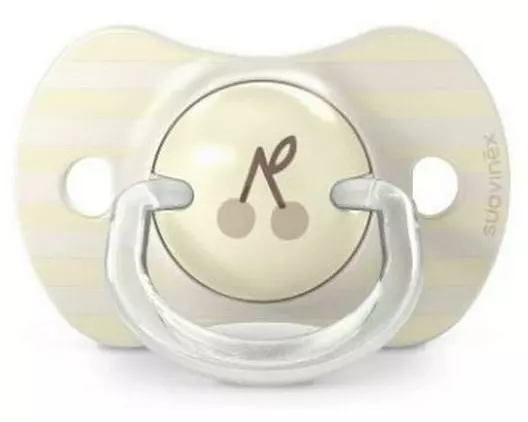 suavinex Nuggi Birdies 2er Pack, 18+ Mt / Beige