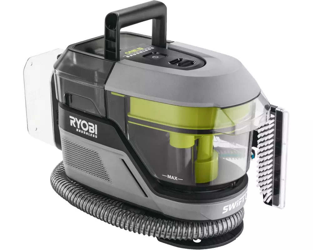 RYOBI Akku-Textielreiniger Pro RDC18BL-0 ohne Akku und Ladegerät