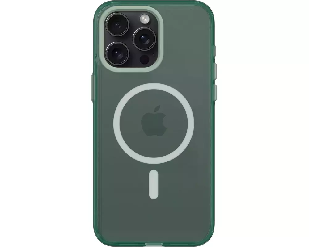 Rhinoshield Back Cover JellyTint MagSafe iPhone 15 Pro Max Moody Green