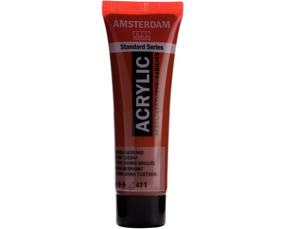AMSTERDAM Acrylfarbe 20ml 17044110 Siena Gebrannt 411