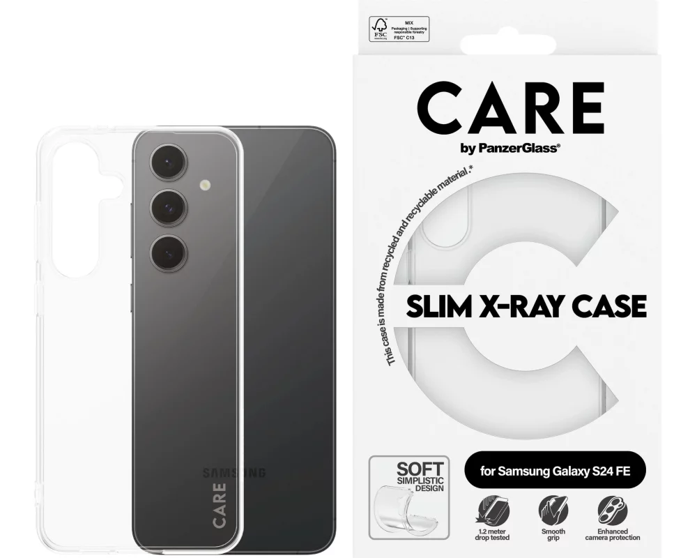 CARE Back Cover Fashion X-Ray Soft Basic Galaxy S24 FE