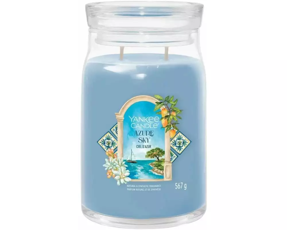 Yankee Candle Signature Duftkerze Azure Sky 567 g