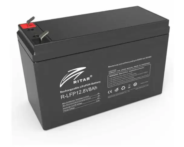 Ritar Batterie LiFePO4 12.8 V 8Ah