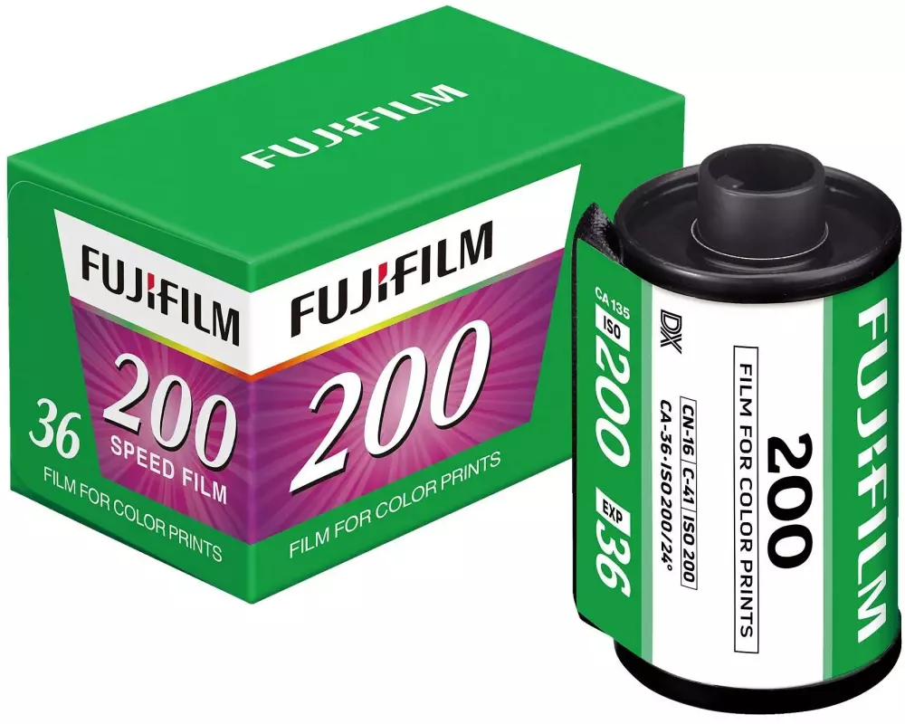 Fujifilm 200 Farbnegativfilm 35 mm 36 Aufnahmen