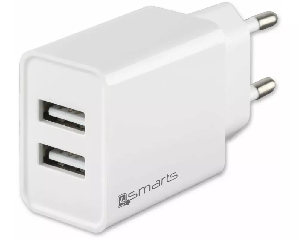 4smarts USB-Wandladegerät VoltPlug Dual 12W