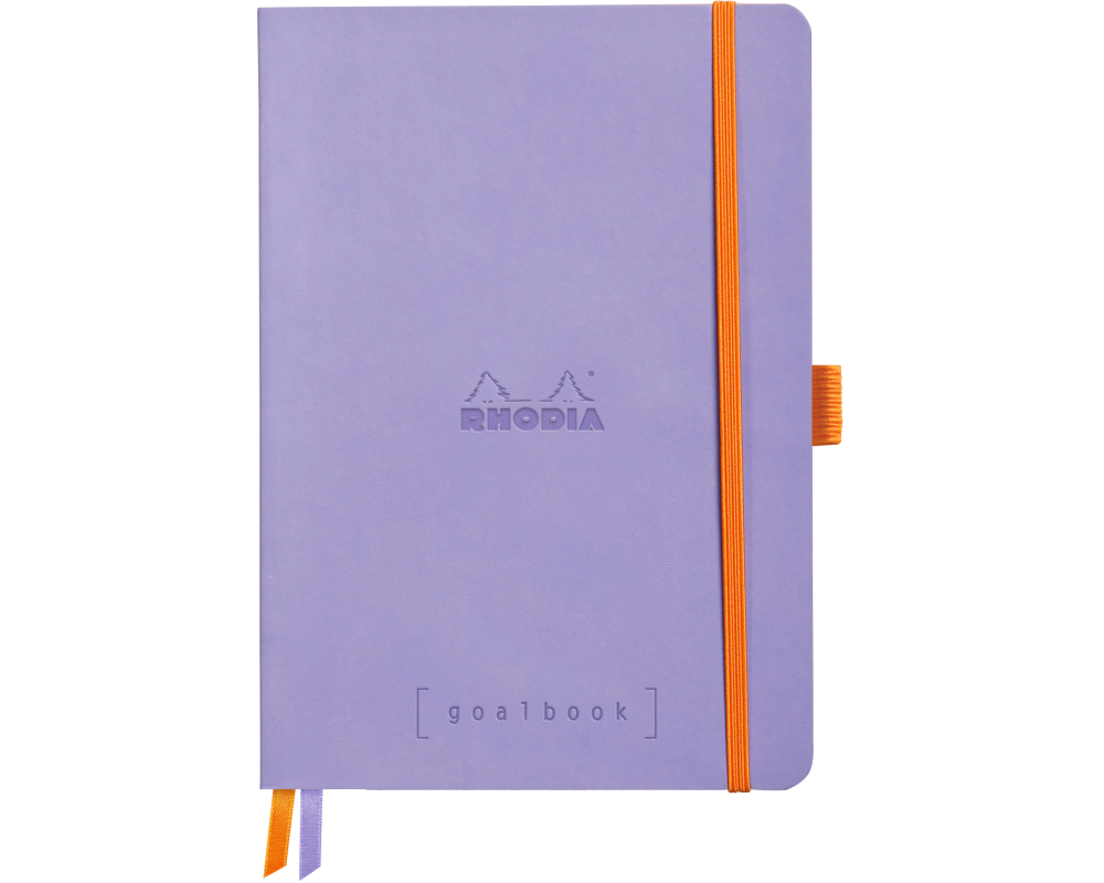 RHODIA Goalbook Notizbuch A5 117578C Softcover iris 240 S.