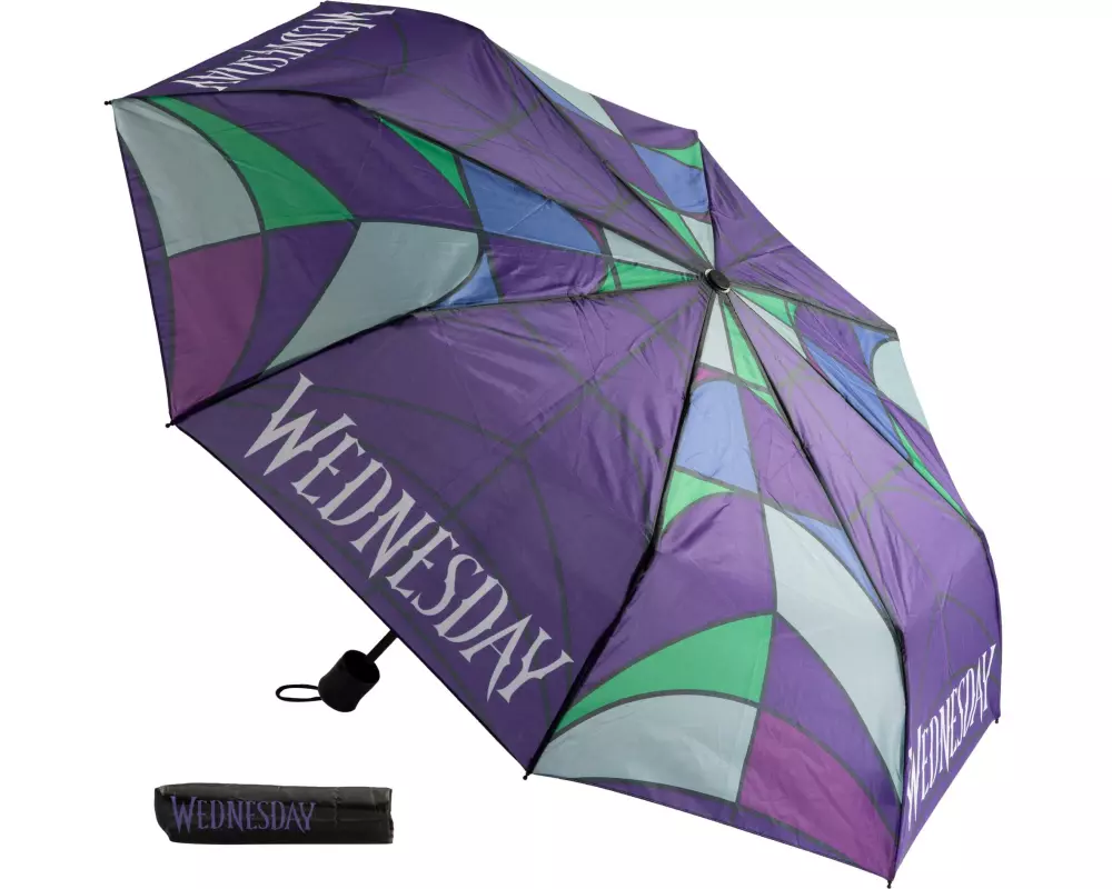 Undercover Regenschirm Knirps Wednesday