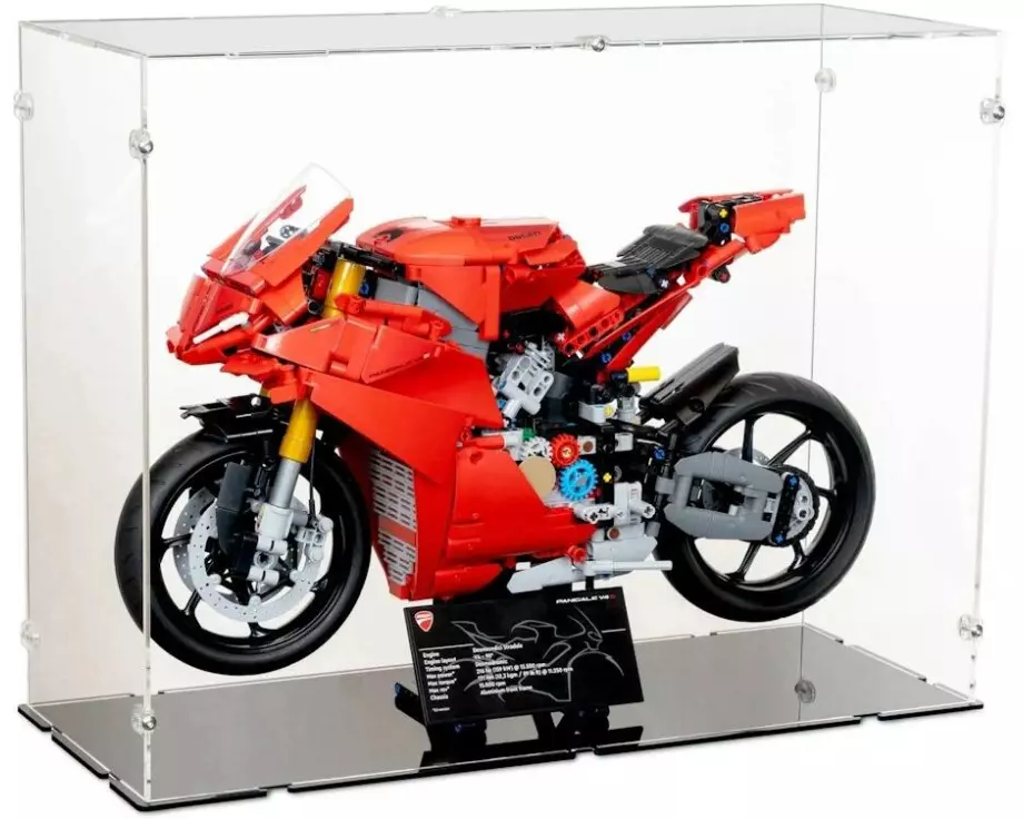 iDisplayit Baukasten Acryl-Display für LEGO 42202 Ducati