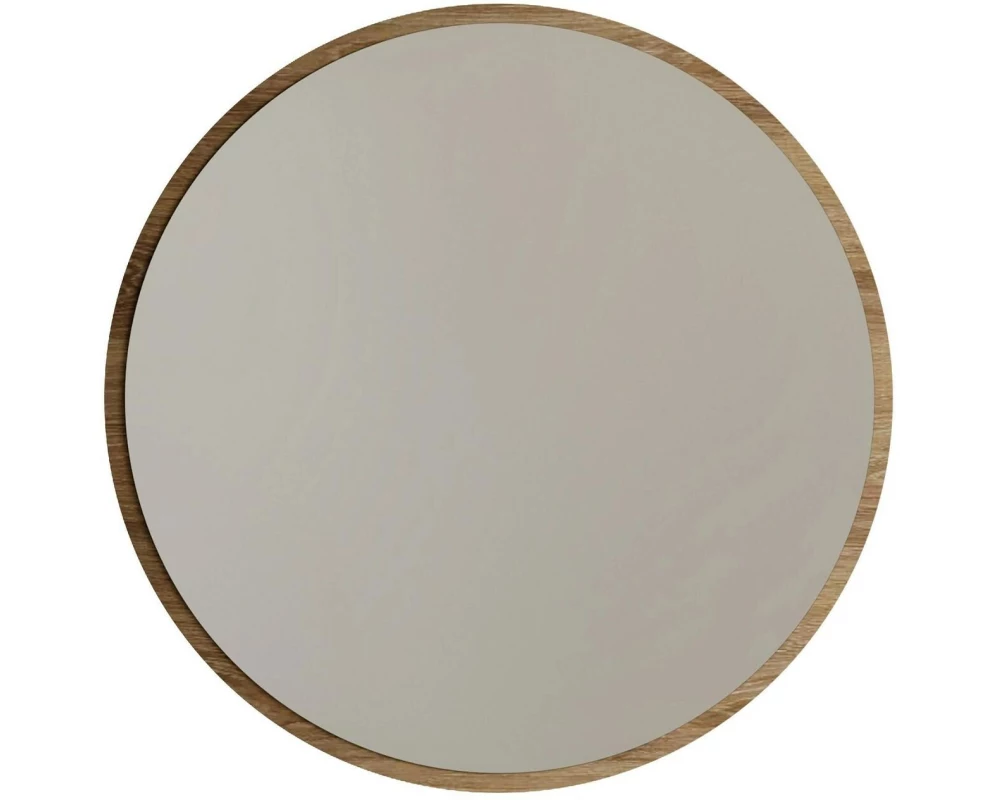 Woody Fashion Spiegel Yuvarlak Ayna Ceviz A707 60 x 60 cm, Braun