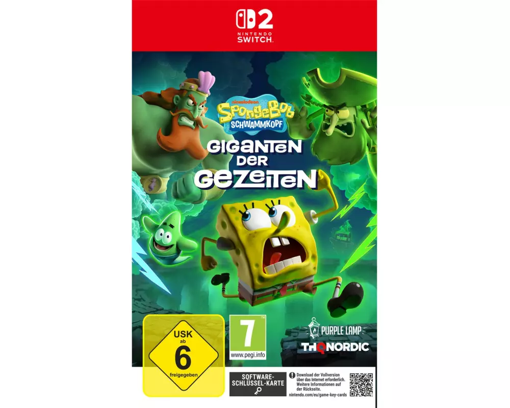 THQ SpongeBob Schwammkopf: Giganten der Gezeiten (Game-Key Card)
