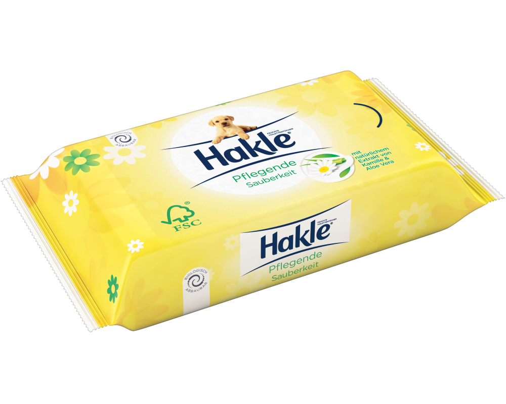 HAKLE Toilettenpapier 4523298 feucht, Refill à 42 Tücher