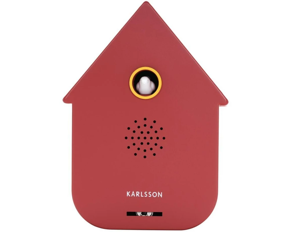 KARLSSON Sound box Modern Cuckoo Red Ochre