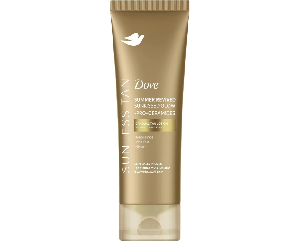 Dove Sunless Tan Body Serum Medium-Dark 200 ml