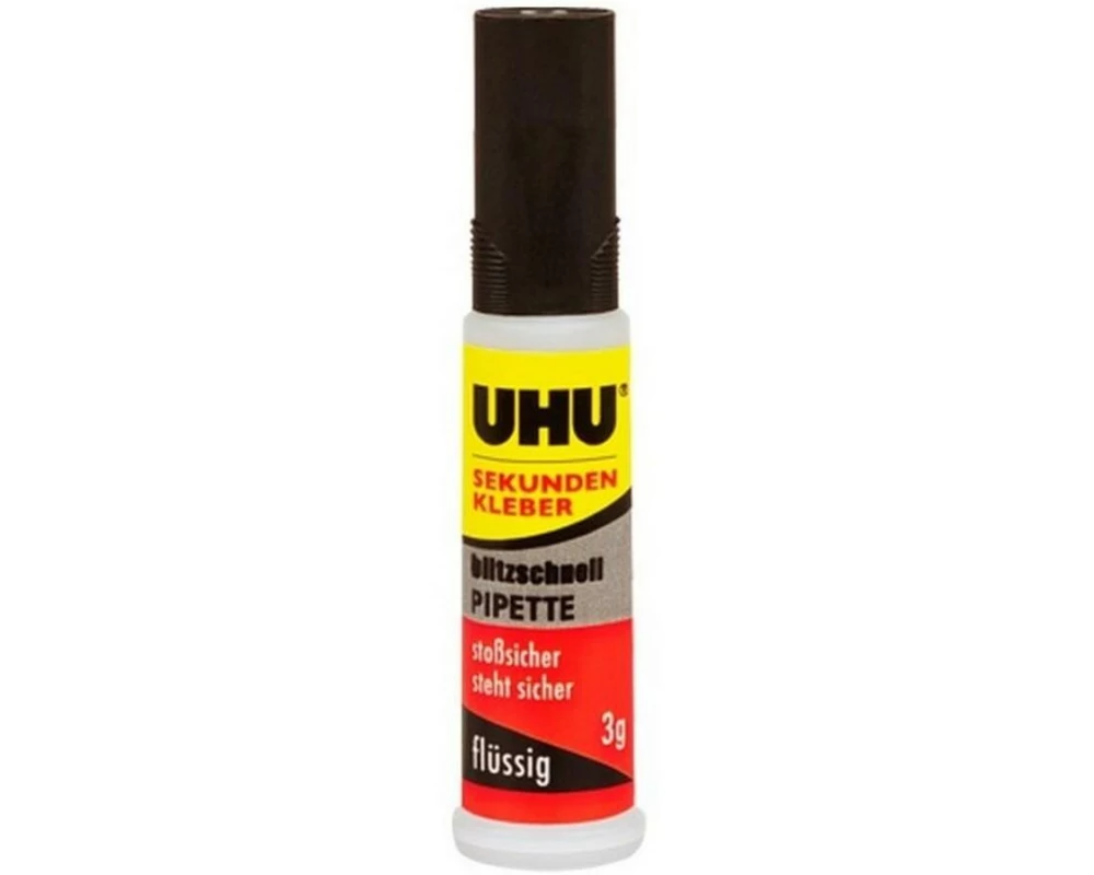 UHU Sekundenkleber Pipette Blister 10 ml, Keine Angabe