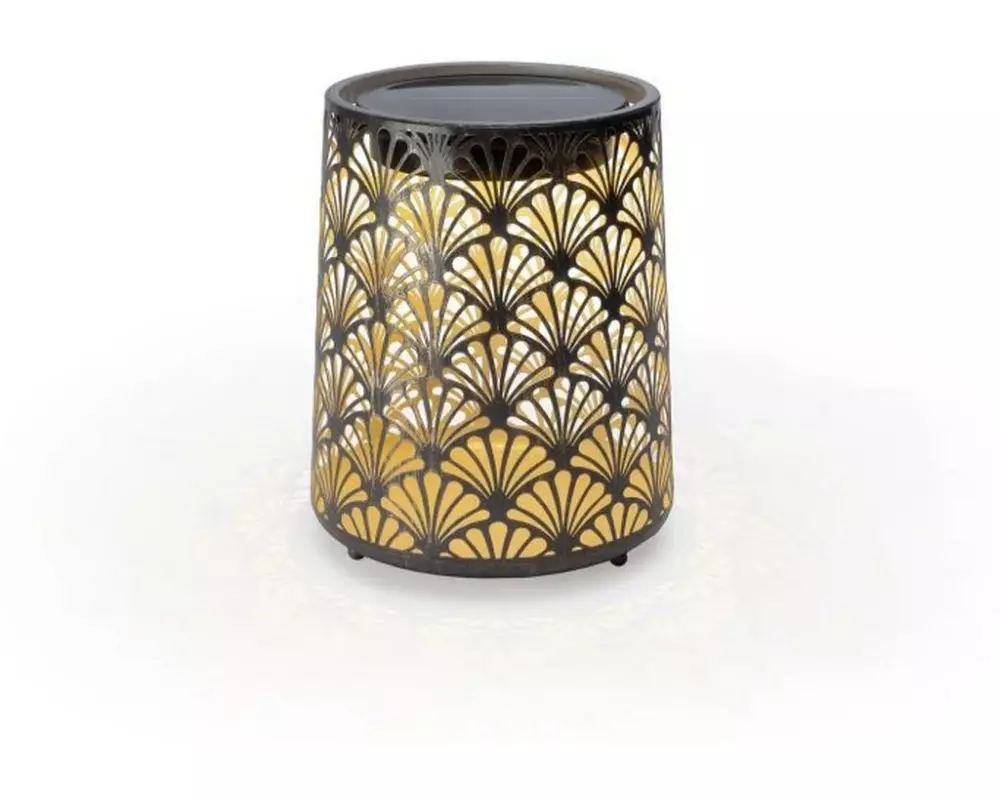 STT Windlicht Solar Antic Mini M Santana Anthrazit