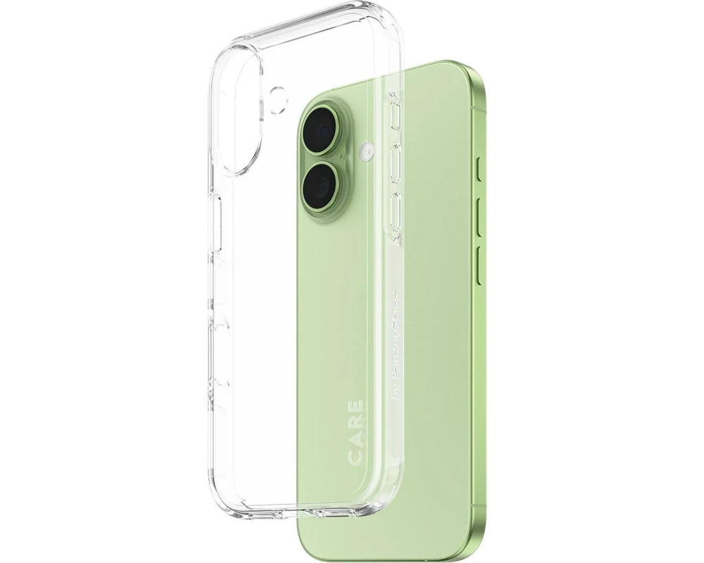 CARE Flagship Case Urban Combat iPhone 17 Transparent