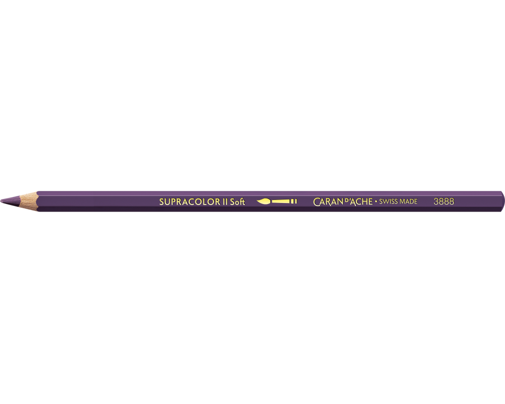 CARAN D'ACHE Farbstifte Supracolor 3,8mm 3888.099 aubergine