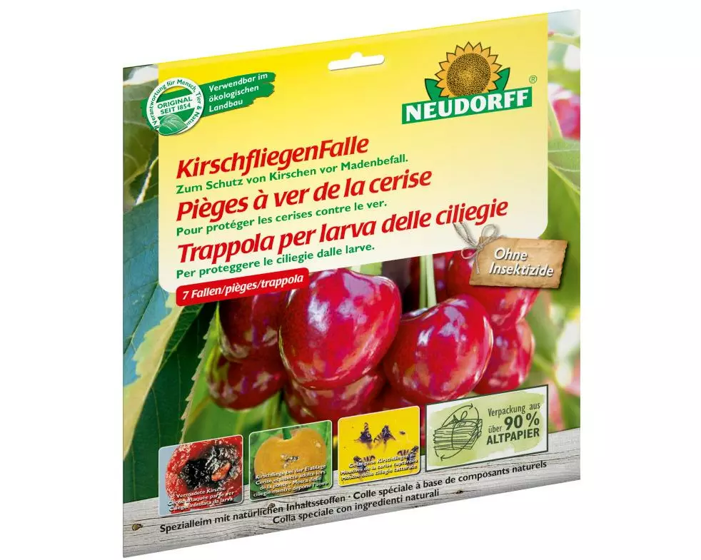 Neudorff Kirschfliegenfalle, 7 Stück