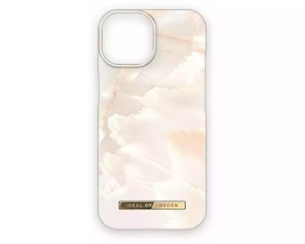 Ideal of Sweden Back Cover Rose Pearl Marble iPhone 15 Pro Max