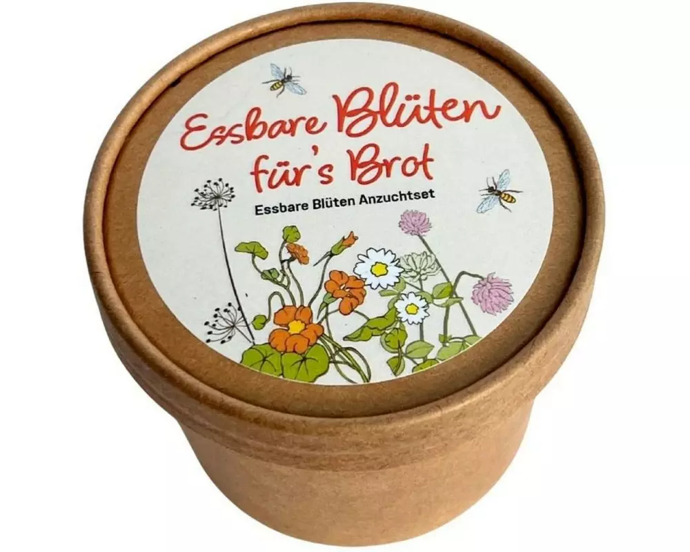 Wunderle Mitbringsel Essbare Blüten Pott