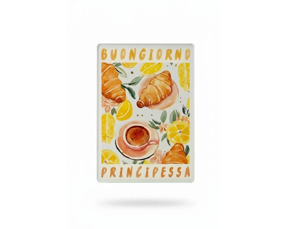 Hermia Schneidebrett Buongiorno Principessa 20 cm x 30 cm