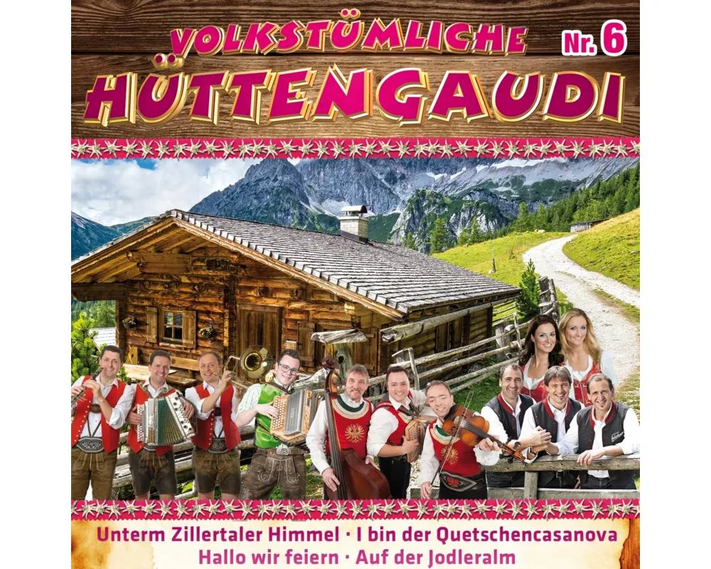 Volkstümliche Hüttengaudi Nr.6-CD