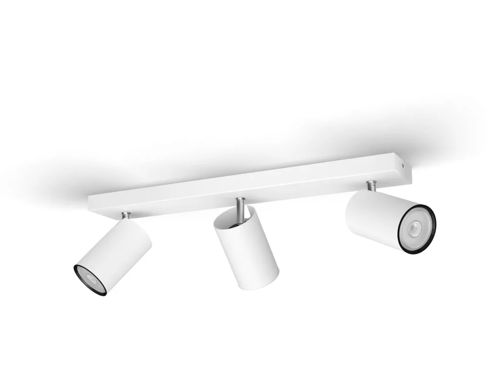 Philips Aufbauspot MyLiving Kosipo, 3 x 5.5W, GU10, Weiss