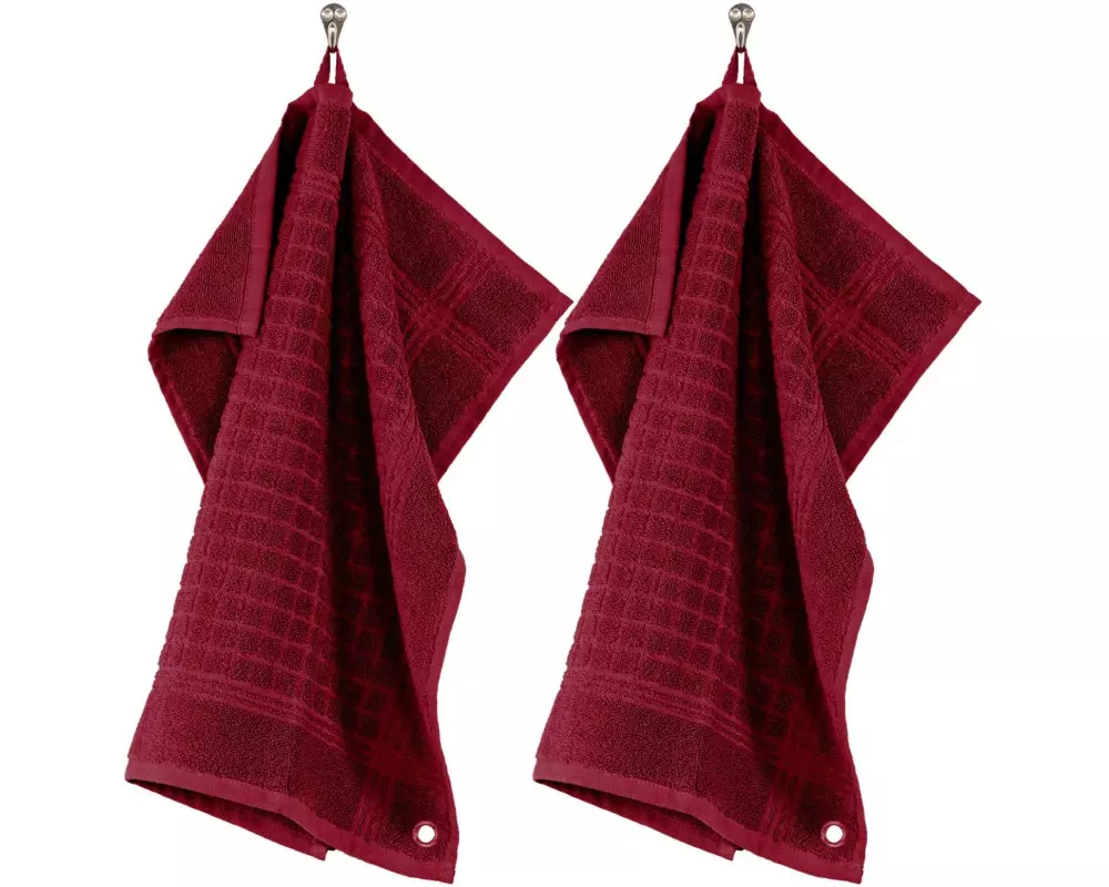 Tiseco Geschirrtuch Pharao 2er Set Rot