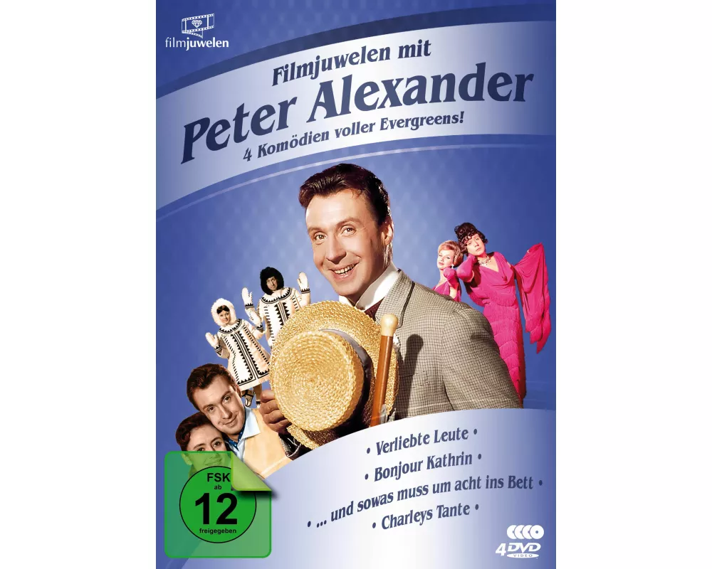 Filmjuwelen mit Peter Alexander: 4 Komödien voller Evergreens!