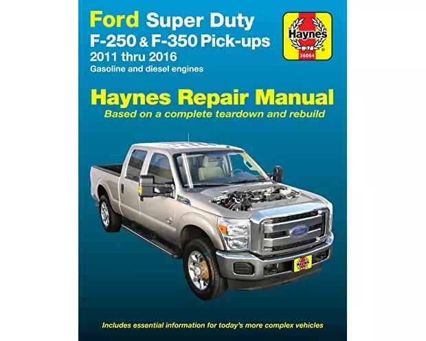 Ford Super Duty F-250 & F-350 Pick-ups (11-16) Haynes Repair Manual