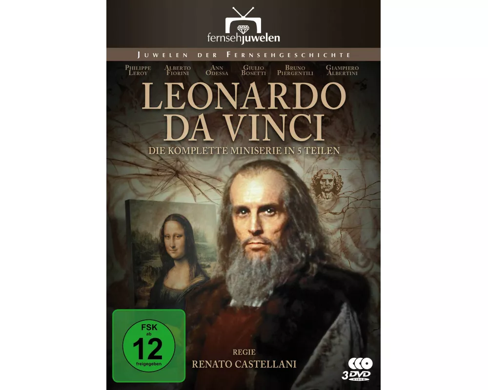 Leonardo da Vinci - Die komplette Miniserie in 5 Teilen